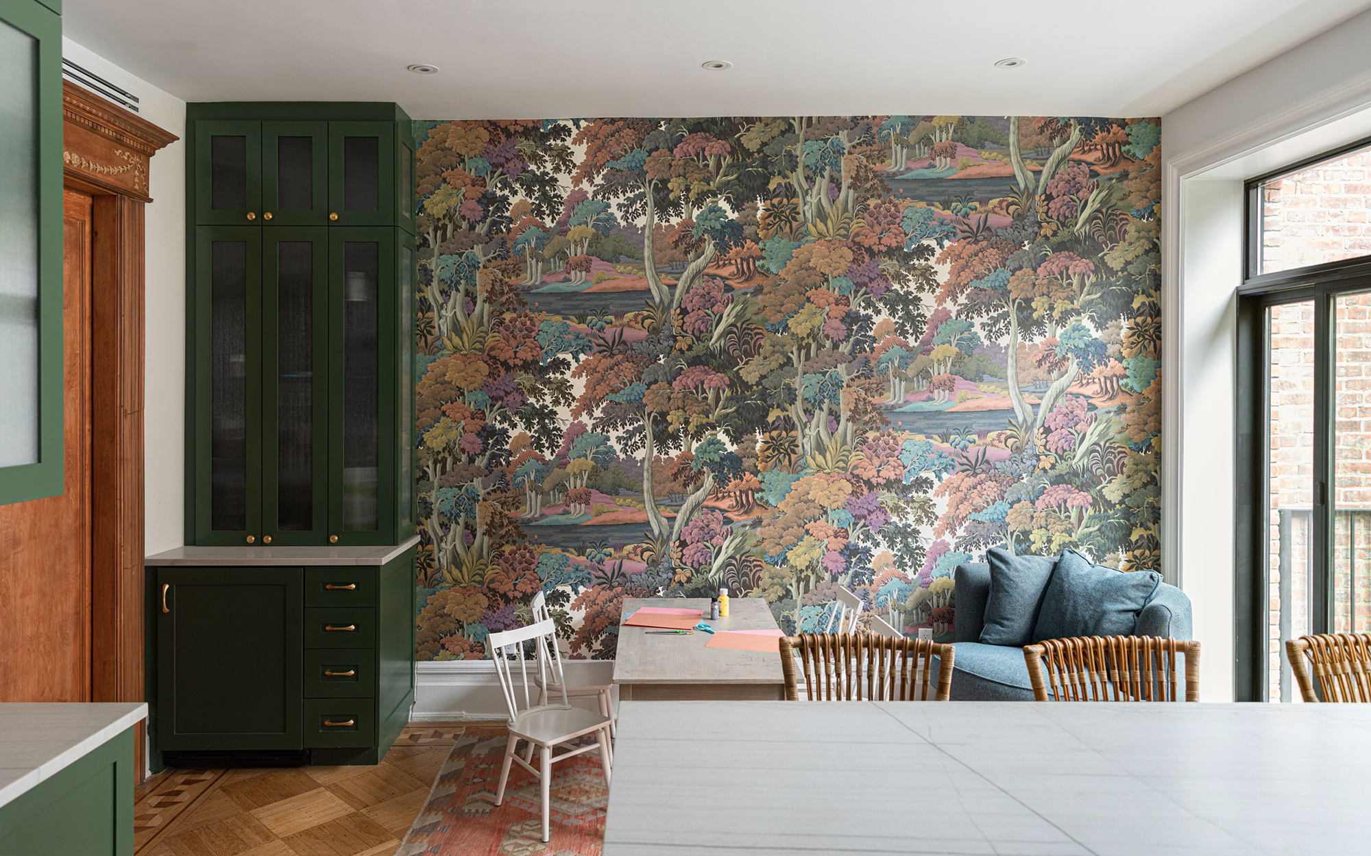 ADJACENT DINING PARLOR FLOOR